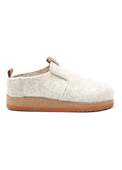 Comfortfusse Wełniane kapcie w kolorze beżowym ze sklepu Limango Polska w kategorii Kapcie damskie - zdjęcie 188878670