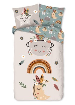 Pure Komplet pościeli "Momo" w kolorze kremowo-miętowym z mikrofibry ze sklepu Limango Polska w kategorii Pościel dziecięca - zdjęcie 188879353