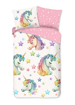 Pure Komplet pościeli "Fancy" w kolorze biało-jasnoróżowym z mikrofibry ze sklepu Limango Polska w kategorii Pościel dziecięca - zdjęcie 188879394