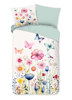 Pure Komplet pościeli w kolorze biało-zielonym z mikrofibry ze sklepu Limango Polska w kategorii Pościel dziecięca - zdjęcie 188879434