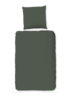 Pure Komplet pościeli w kolorze oliwkowym z mikrofibry ze sklepu Limango Polska w kategorii Pościele - zdjęcie 188879490