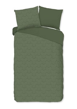 Pure Komplet pościeli "Groningen" w kolorze oliwkowym z mikrofibry ze sklepu Limango Polska w kategorii Pościele - zdjęcie 188879570