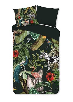 Pure Komplet pościeli "Pure Barend" w kolorze ciemnozielonym z mikrofibry ze sklepu Limango Polska w kategorii Pościele - zdjęcie 188879603