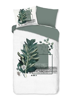 Pure Komplet pościeli "Green Boho" w kolorze biało-zielonym z mikrofibry ze sklepu Limango Polska w kategorii Pościele - zdjęcie 188879640
