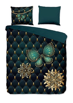 Pure Komplet pościeli "Lavanya" w kolorze morskim z mikrofibry ze sklepu Limango Polska w kategorii Pościele - zdjęcie 188879664