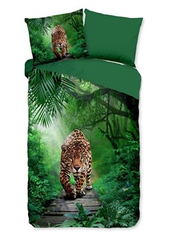 Pure Komplet pościeli "Amazone" w kolorze zielonym ze sklepu Limango Polska w kategorii Pościele - zdjęcie 188879714