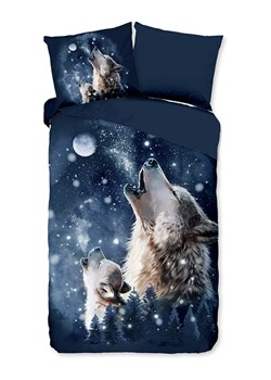 Pure Komplet pościeli "Moon" w kolorze niebieskim z mikrofibry ze sklepu Limango Polska w kategorii Pościele - zdjęcie 188879742