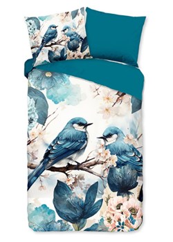 Pure Komplet pościeli "Zari" w kolorze turkusowym z mikrofibry ze sklepu Limango Polska w kategorii Pościele - zdjęcie 188879751