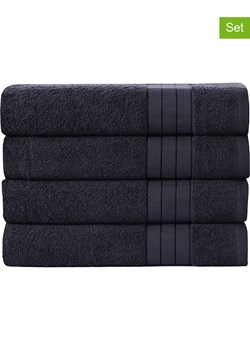 Good Morning Ręczniki (4 szt.) w kolorze czarnym do rąk ze sklepu Limango Polska w kategorii Ręczniki - zdjęcie 188879853