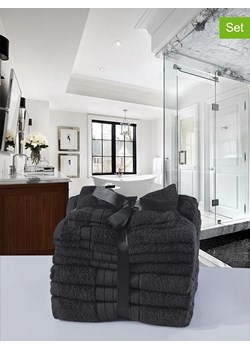 Good Morning Ręczniki (4 szt.) w kolorze antracytowym do rąk ze sklepu Limango Polska w kategorii Ręczniki - zdjęcie 188879864