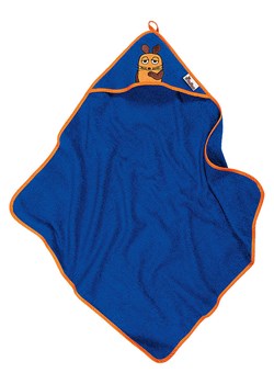 Playshoes Ręcznik kąpielowy w kolorze niebieskim z kapturem ze sklepu Limango Polska w kategorii Ręczniki dla dzieci - zdjęcie 188880252