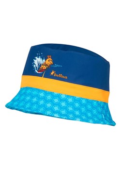 Playshoes Kapelusz przeciwsłoneczny w kolorze granatowo-turkusowym ze sklepu Limango Polska w kategorii Czapki dziecięce - zdjęcie 188880612