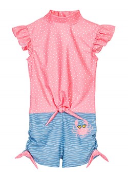 Playshoes Strój kąpielowy w kolorze jasnoróżowo-błękitnym ze sklepu Limango Polska w kategorii Stroje kąpielowe - zdjęcie 188880663