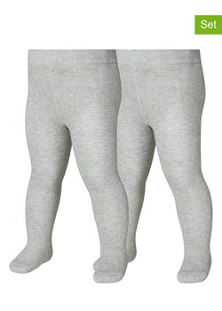 Playshoes Rajstopy (2 pary) w kolorze szarym ze sklepu Limango Polska w kategorii Rajstopy dziecięce - zdjęcie 188880834