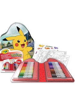 Crayola Kuferek "Pokemon" do malowania - 5+ ze sklepu Limango Polska w kategorii Zabawki - zdjęcie 188881002