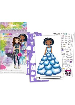 Crayola Zestaw kreatywny "Glam Fashion" - 8+ ze sklepu Limango Polska w kategorii Zabawki - zdjęcie 188881011