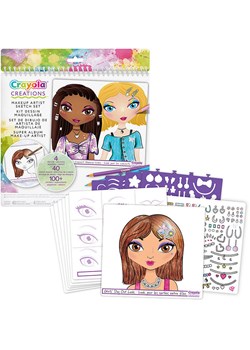Crayola Kolorowanka z naklejkami "Make-up" - 8+ ze sklepu Limango Polska w kategorii Zabawki - zdjęcie 188881061