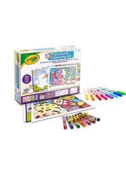Crayola Zestaw do malowania "Stencil Coloring" - 5+ ze sklepu Limango Polska w kategorii Zabawki - zdjęcie 188881080