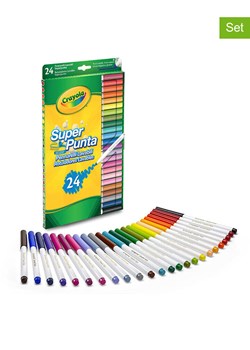Crayola Flamastry (24 szt.) - 3+ ze sklepu Limango Polska w kategorii Zabawki - zdjęcie 188881092