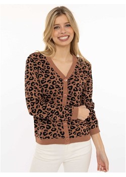Zwillingsherz Kardigan w kolorze jasnobrązowym ze sklepu Limango Polska w kategorii Swetry damskie - zdjęcie 188881350
