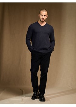 Perfect Cashmere Kaszmirowy sweter "Alexander" w kolorze antracytowym ze sklepu Limango Polska w kategorii Swetry męskie - zdjęcie 188881602