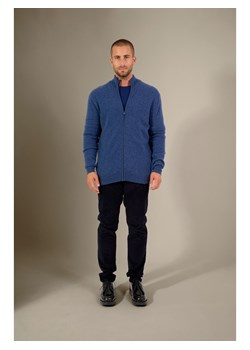 Perfect Cashmere Kaszmirowy kardigan w kolorze niebieskim ze sklepu Limango Polska w kategorii Swetry męskie - zdjęcie 188881711