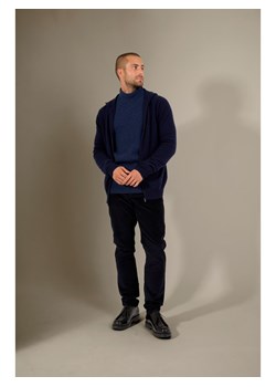 Perfect Cashmere Kaszmirowy kardigan w kolorze granatowym ze sklepu Limango Polska w kategorii Swetry męskie - zdjęcie 188881790