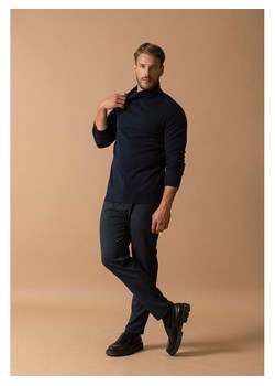 Perfect Cashmere Kaszmirowy golf "Trevor" w kolorze granatowym ze sklepu Limango Polska w kategorii Swetry męskie - zdjęcie 188882043