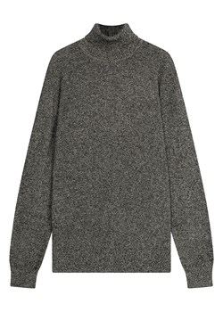 Perfect Cashmere Kaszmirowy golf "Trevor" w kolorze czarno-białym ze sklepu Limango Polska w kategorii Swetry męskie - zdjęcie 188882061