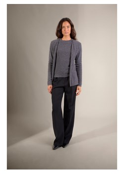 Perfect Cashmere Kaszmirowy kardigan "Lupa" w kolorze szarym ze sklepu Limango Polska w kategorii Swetry damskie - zdjęcie 188882564