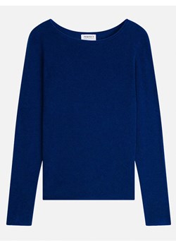 Perfect Cashmere Kaszmirowy sweter "Megan" w kolorze granatowym ze sklepu Limango Polska w kategorii Swetry damskie - zdjęcie 188882602