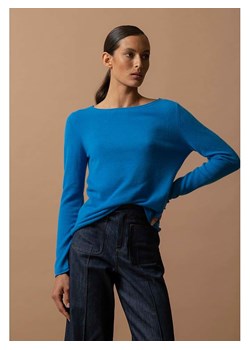 Perfect Cashmere Kaszmirowy sweter "Megan" w kolorze niebieskim ze sklepu Limango Polska w kategorii Swetry damskie - zdjęcie 188882603