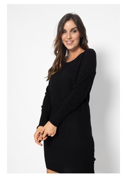 Perfect Cashmere Kaszmirowa sukienka "Molli" w kolorze czarnym ze sklepu Limango Polska w kategorii Sukienki - zdjęcie 188882631