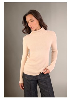 Perfect Cashmere Kaszmirowy golf w kolorze beżowym ze sklepu Limango Polska w kategorii Swetry damskie - zdjęcie 188882854