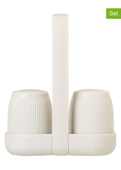 Vigar 3-częściowy zestaw przyprawników "Minima" w kolorze szarym - 11 x 14 x 5 cm ze sklepu Limango Polska w kategorii Młynki do soli i pieprzu - zdjęcie 188883251