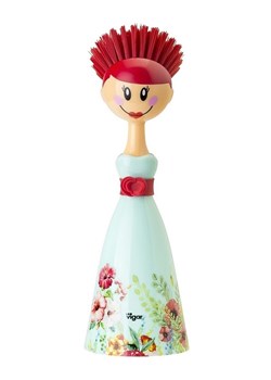 Vigar Szczotka "Doll" w kolorze turkusowym do zmywania - wys. 24,5 cm ze sklepu Limango Polska w kategorii Akcesoria kuchenne - zdjęcie 188883270