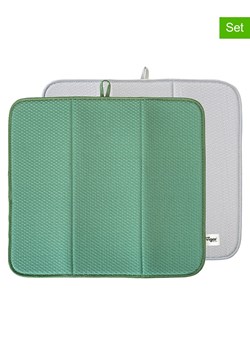 Vigar Maty ociekowe (2 szt.) "Rengø" w kolorze zielono-szarym - dł. 45 cm ze sklepu Limango Polska w kategorii Akcesoria kuchenne - zdjęcie 188883332