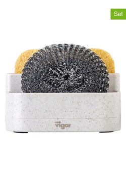 Vigar 3-częściowy zestaw "Rengø" w kolorze kremowym - 12,5 x 9,5 x 8,5 cm ze sklepu Limango Polska w kategorii Akcesoria kuchenne - zdjęcie 188883420