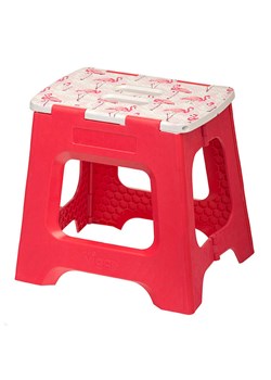 Vigar Hocker w kolorze czerwono-jasnoróżowym - wys. 32 cm ze sklepu Limango Polska w kategorii Pufy i siedziska - zdjęcie 188883701