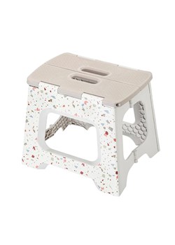 Vigar Hocker w kolorze szarym ze wzorem - wys. 32 cm ze sklepu Limango Polska w kategorii Pufy i siedziska - zdjęcie 188883721