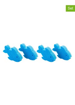 Vigar Gąbki (4 szt.) "Pets" w kolorze niebieskim - 12 x 3,5 x 7,5 cm ze sklepu Limango Polska w kategorii Akcesoria kuchenne - zdjęcie 188883872