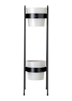 Vigar Regał "Urban garden" w kolorze czarnym na rośliny - 20 x 75 x 30 cm ze sklepu Limango Polska w kategorii Doniczki i osłonki - zdjęcie 188884003