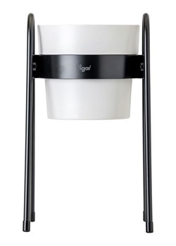 Vigar Regał "Urban garden" w kolorze czarnym na rośliny - 20,5 x 36 x 19 cm ze sklepu Limango Polska w kategorii Doniczki i osłonki - zdjęcie 188884014