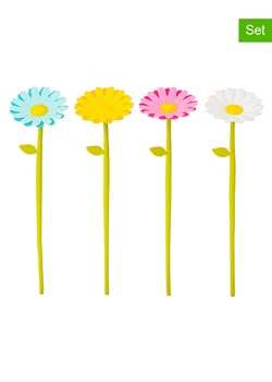 Vigar Słomki (4 szt.) "Flower" ze wzorem - wys. 29 cm ze sklepu Limango Polska w kategorii Naczynia - zdjęcie 188884114