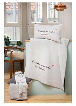 David Fussenegger Poszewka "Silvretta - homemade happiness" w kolorze jasnoszarym na poduszkę ze sklepu Limango Polska w kategorii Poduszki dekoracyjne - zdjęcie 188884132