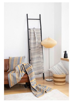 David Fussenegger Poszewka "Deco - Rippen" w kolorze beżowo-szarym na poduszkę ze sklepu Limango Polska w kategorii Poduszki dekoracyjne - zdjęcie 188884140