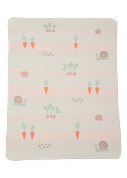 David Fussenegger Kocyk w kolorze miętowo-pomarańczowo-jasnoróżowym ze sklepu Limango Polska w kategorii Tekstylia - zdjęcie 188884184