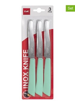 CEGECO Noże (3 szt.) w kolorze miętowym ze sklepu Limango Polska w kategorii Sztućce - zdjęcie 188884523