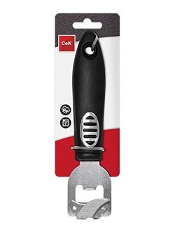 CEGECO Otwieracz w kolorze czarnym do puszek - wys. 17 cm ze sklepu Limango Polska w kategorii Akcesoria kuchenne - zdjęcie 188884553