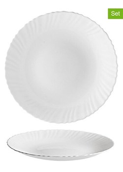 CEGECO Talerzyki deserowe (2 szt.) "Titan" w kolorze białym - Ø 20 cm ze sklepu Limango Polska w kategorii Naczynia - zdjęcie 188884563